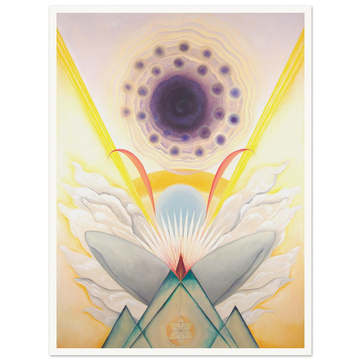 NAR. MEDITATOR II fine art print — with white border