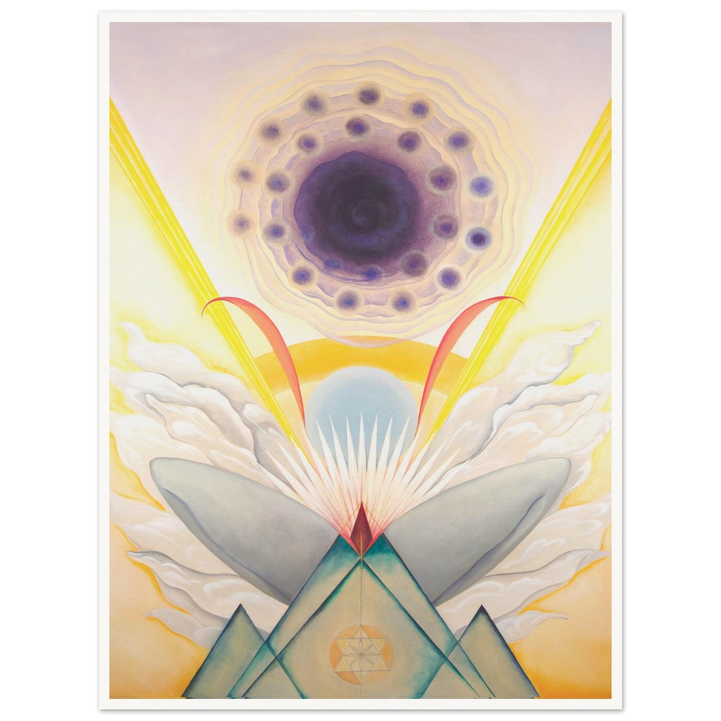 NAR. MEDITATOR II fine art print — with white border